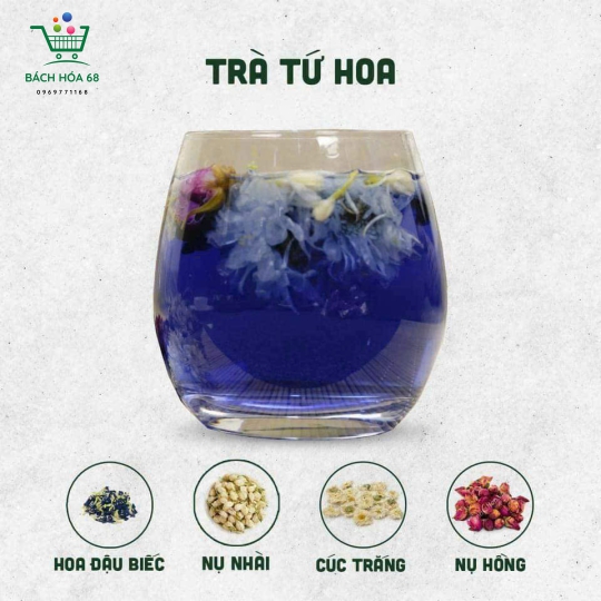Trà thảo mộc- Trà tứ hoa