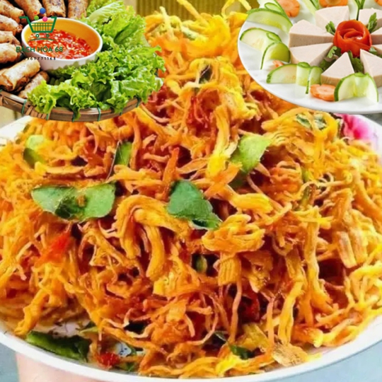 GÀ XÉ TẨM GIA VỊ